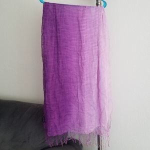 Purple Ombre Shawl